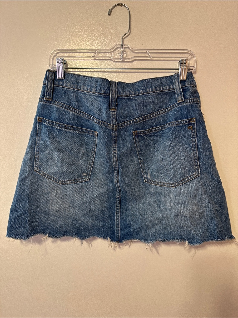 Madewell Denim Mini Skirt 28 - Picture 7 of 10